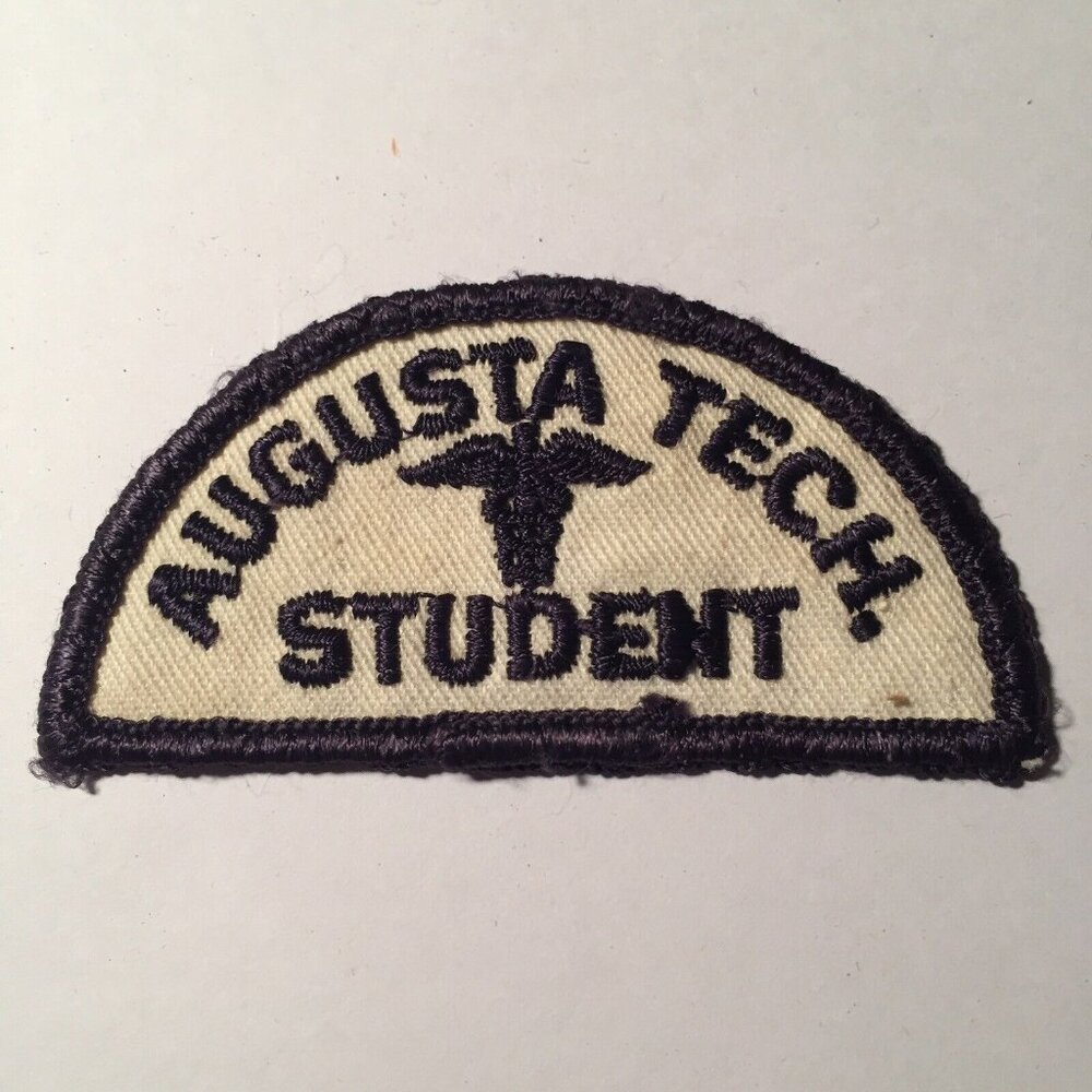 Augusta Tech Student Patch Embroidered Medical Health Sciences Study School